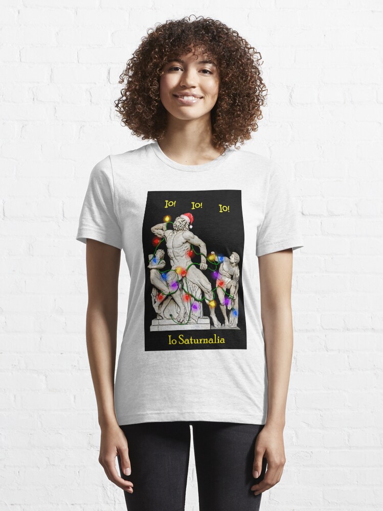 Alternate view of Io Saturnalia Laocoon New Classicists Essential T-Shirt
