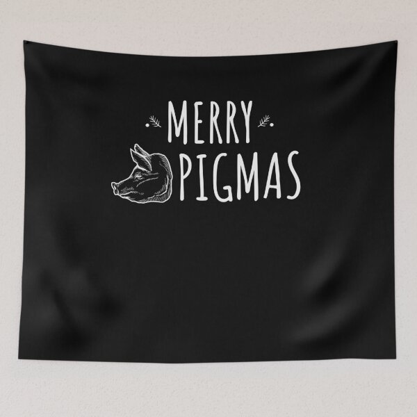 Item preview, Merry Pigmas Pig Christmas designed and sold by jacks-tees.