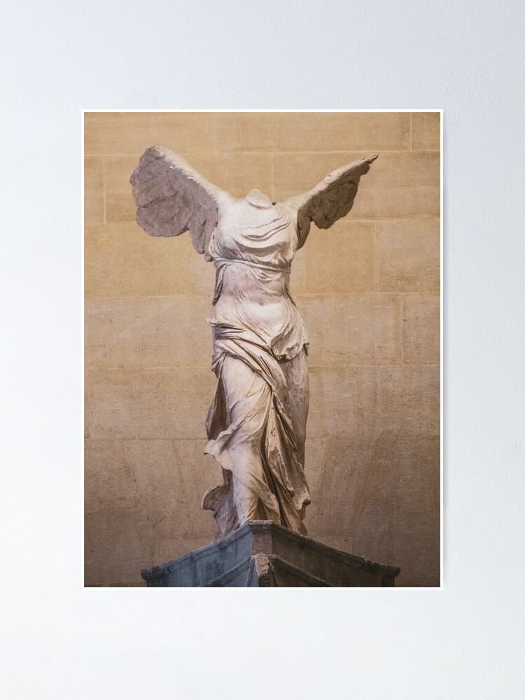 di Samotracia at Louvre" Poster for Sale by Peppe-Mura | Redbubble