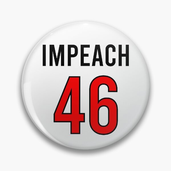 Item preview, Impeach 46 Joe Biden Republican Conservative designed and sold by MJLdesigns.