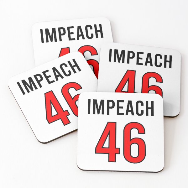 Item preview, Impeach 46 Joe Biden Republican Conservative designed and sold by MJLdesigns.