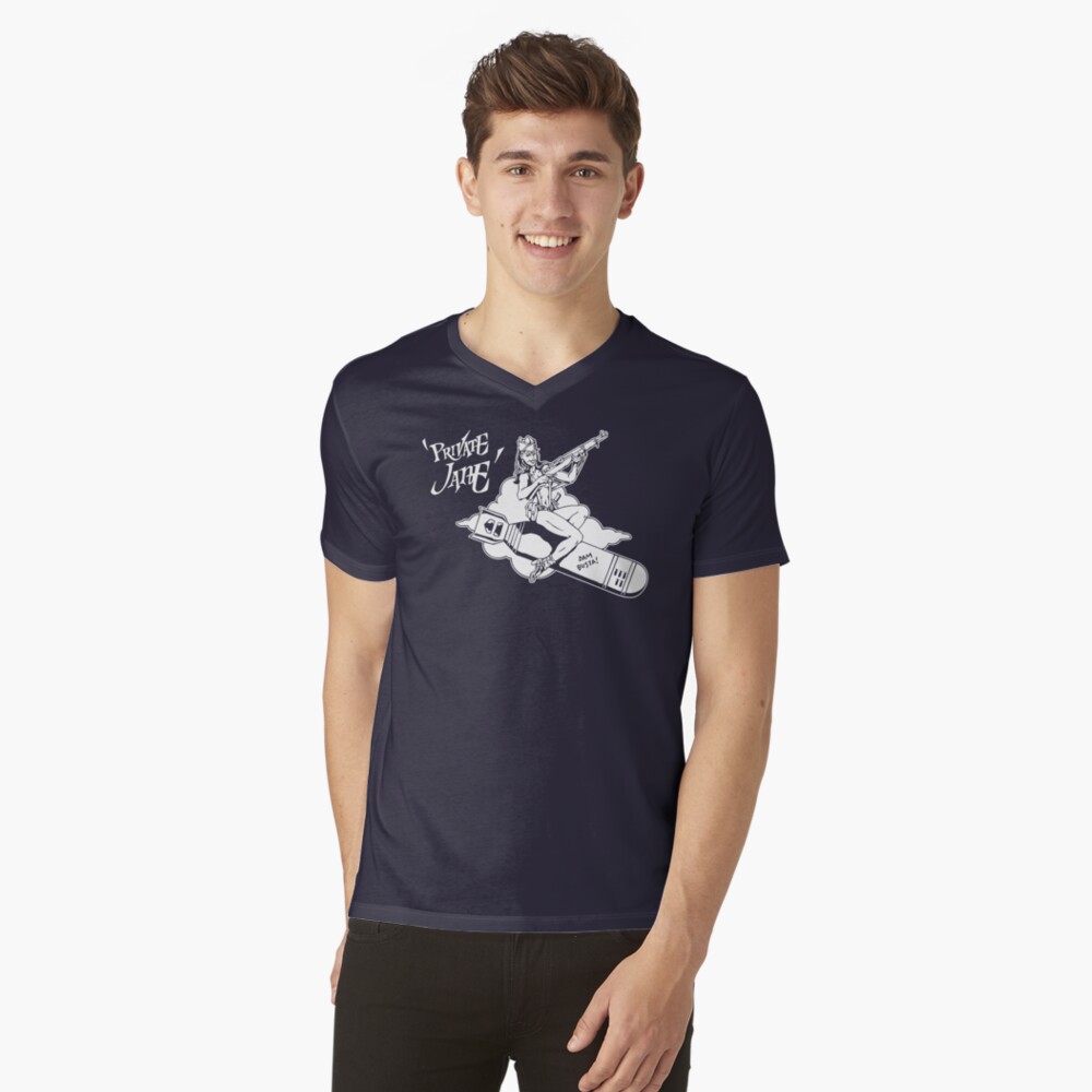 Item preview, V-Neck T-Shirt designed and sold by b24flak.