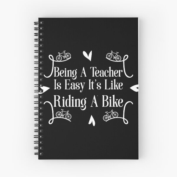 Item preview, Being a Teacher is Easy it's like riding a bike T-shirt: Funny School Shirt designed and sold by LamsaLik.