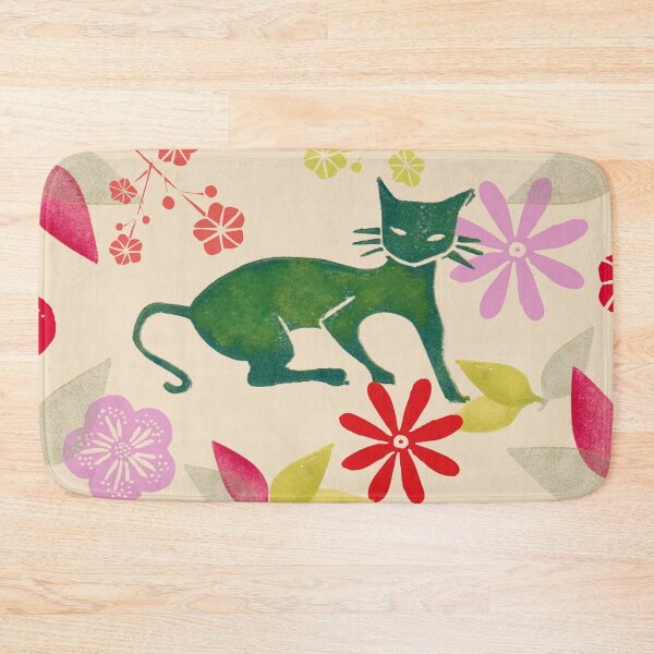 Item preview, The green cat designed and sold by naposyl.