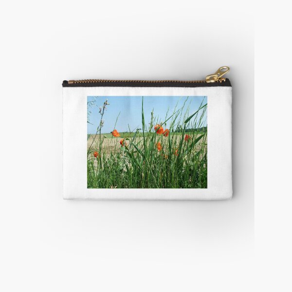 Item preview, Poppies Bloomimg Field Edge designed and sold by DavidMay.