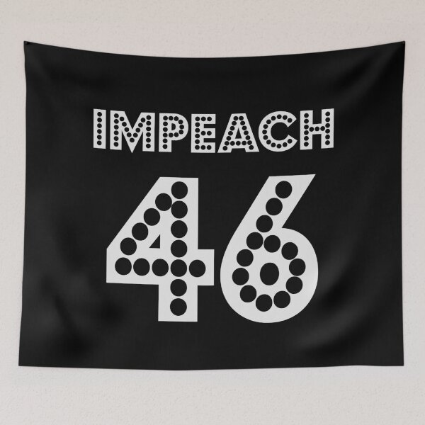 Item preview, Impeach 46 Joe Biden Republican Conservative designed and sold by MJLdesigns.