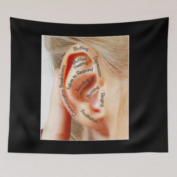 Item preview, Hearing loss Signs and effects designed and sold by MerciMe.