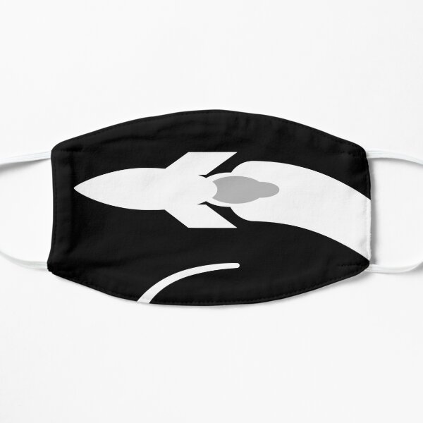 Fusée blanche Masque sans plis