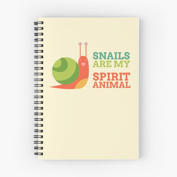 Item preview, Snails Are my Spirit Animal Cute Slug Gastropod Snail Lover Shell Escargot designed and sold by gkao.