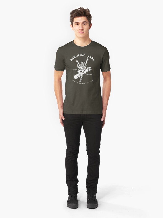 Alternate view of Bazooka Jane Slim Fit T-Shirt