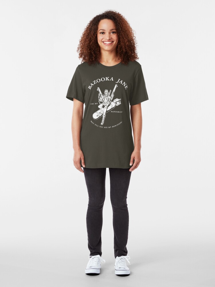 Alternate view of Bazooka Jane Slim Fit T-Shirt