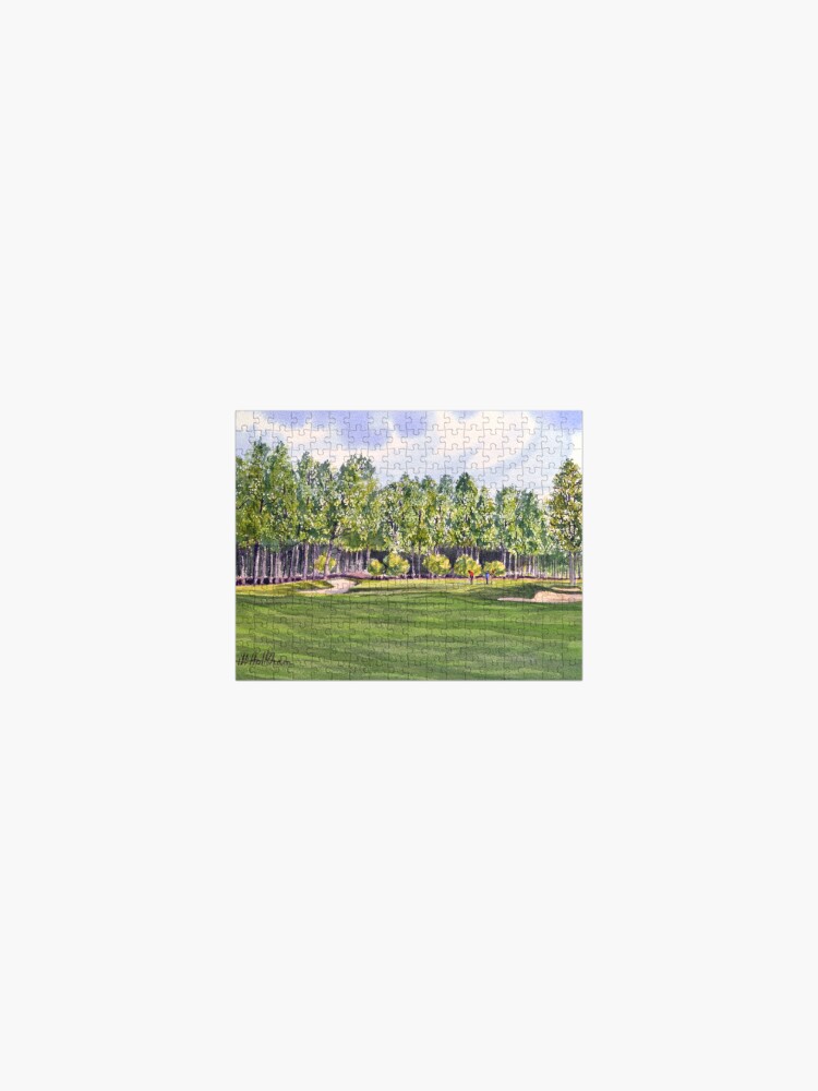 Jigsaw Puzzle, Pinehurst Golf Course designed and sold by bill holkham