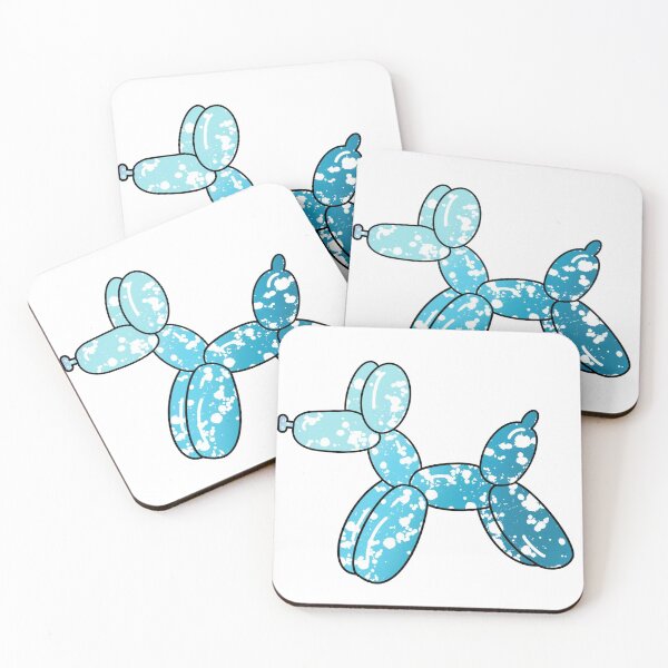 Item preview, Blue and white  ombre balloon animal  designed and sold by Kamo2006.