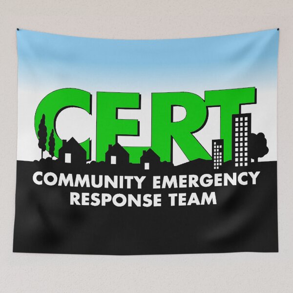 Item preview, CERT  -  Community Emergency Response Team designed and sold by longneckgoosie.