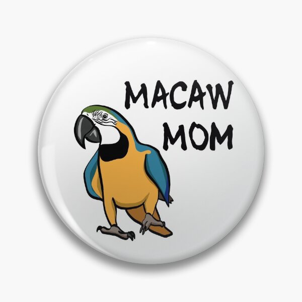 Item preview, Blue and Gold Macaw Mom designed and sold by Zurickdesigns.