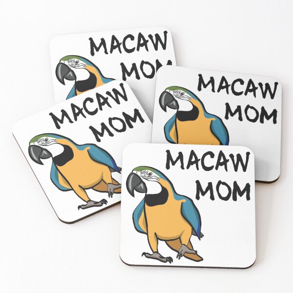 Item preview, Blue and Gold Macaw Mom designed and sold by Zurickdesigns.