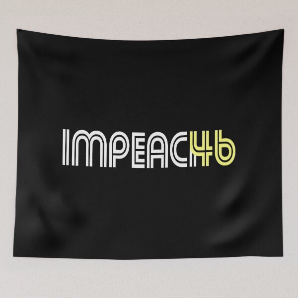 Item preview, Impeach 46 Joe Biden Republican Conservative designed and sold by MJLdesigns.