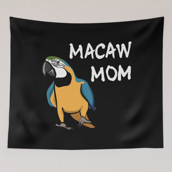 Item preview, Blue and Gold Macaw Mom designed and sold by Zurickdesigns.