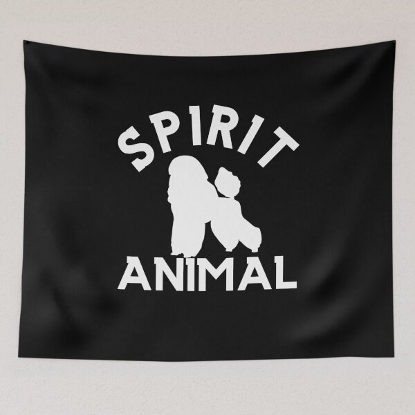Item preview, Poodle Spirit Animal Funny Minimalist Dog Pet Poodles Owners Lover designed and sold by Akmloza.