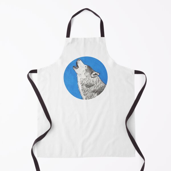 Item preview, Inktober 2020: Wolf designed and sold by Pamela Sommer.