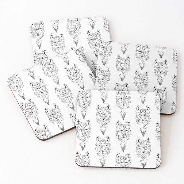 Item preview, Geometric wolf design designed and sold by AnthonyVdV.