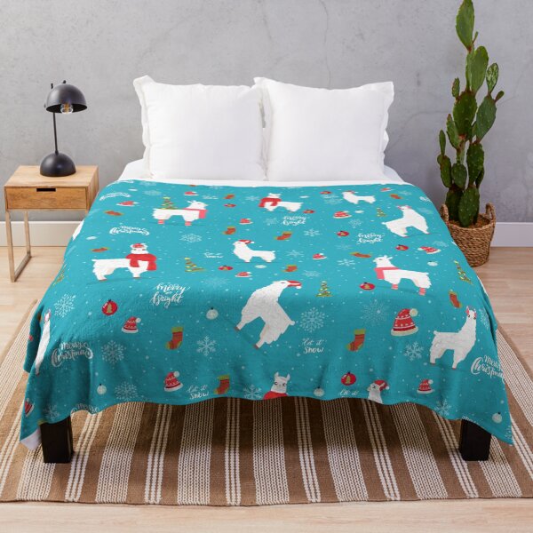 Item preview, Cute pattern for llama Chrismas designed and sold by Ribsa.