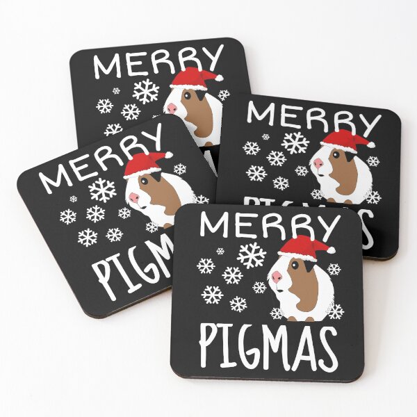 Item preview, Merry Pigmas Guinea Pig Christmas designed and sold by jacks-tees.