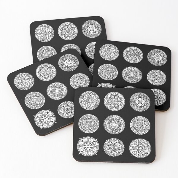 Item preview, Mini mandalas 2: Rosewindows - Sunweaver designed and sold by Sunweaver.