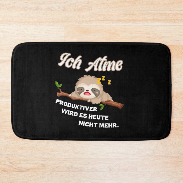Item preview, Sloth saying I breathe more productively it doesn't get funny designed and sold by Lenny Stahl.