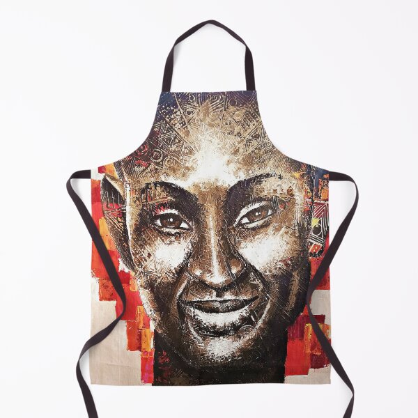 Item preview, Red tribal portrait designed and sold by khalaijimase.