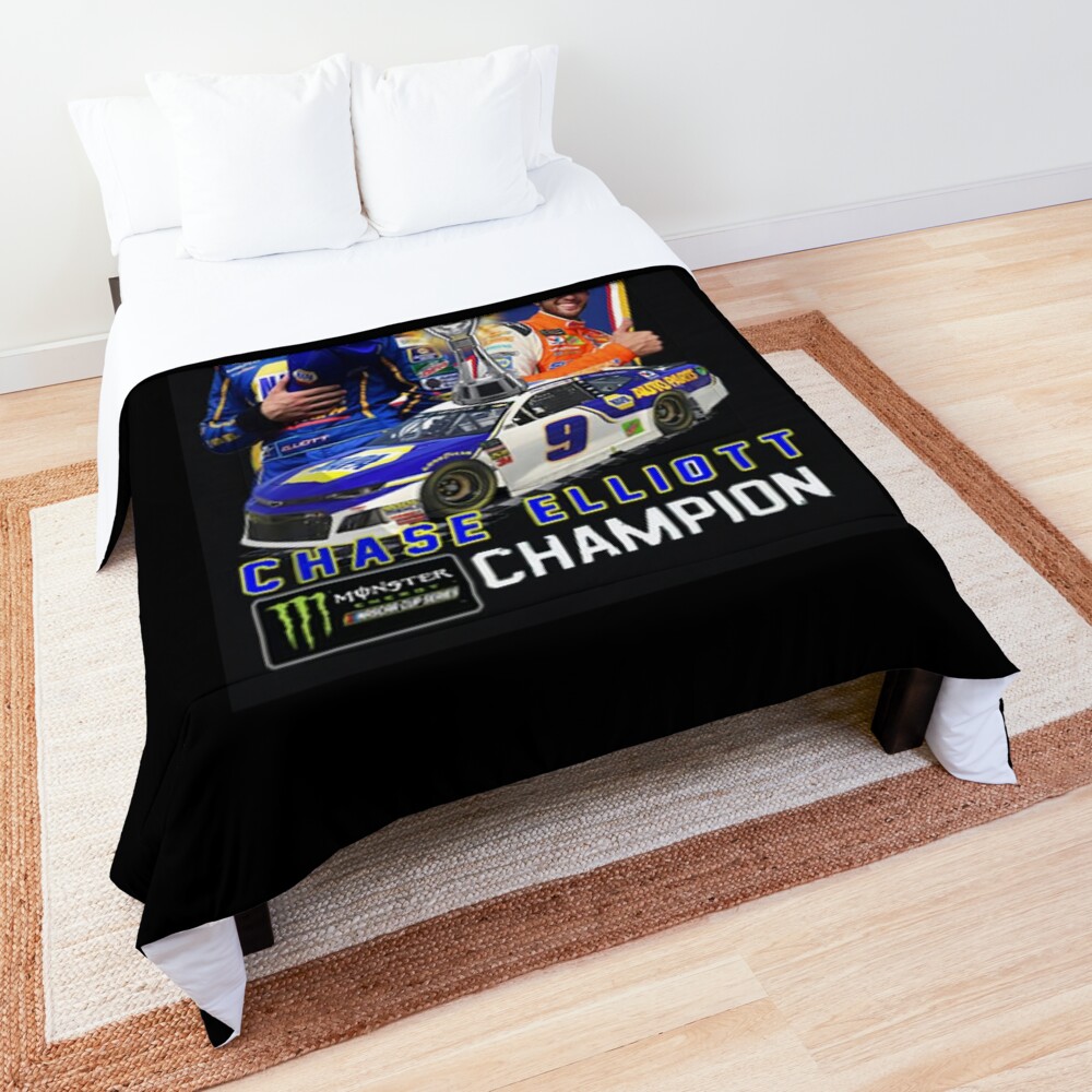 chase elliott Championship Comforter