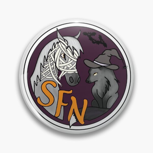 Item preview, Silver Foxes Nation Logo (Halloween) designed and sold by bvitale8532.