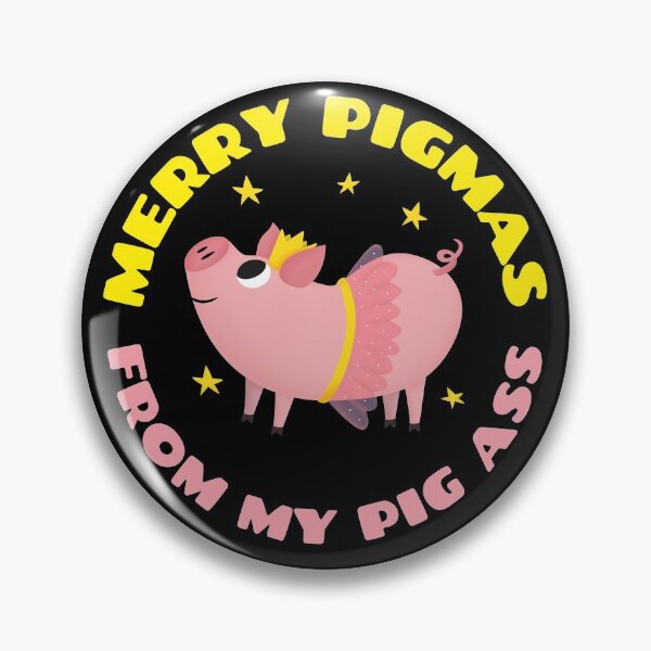 Item preview, Merry Pigmas From My Pig Ass Funny Christmas Cute designed and sold by jacks-tees.