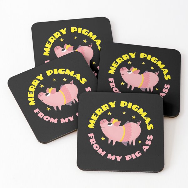 Item preview, Merry Pigmas From My Pig Ass Funny Christmas Cute designed and sold by jacks-tees.