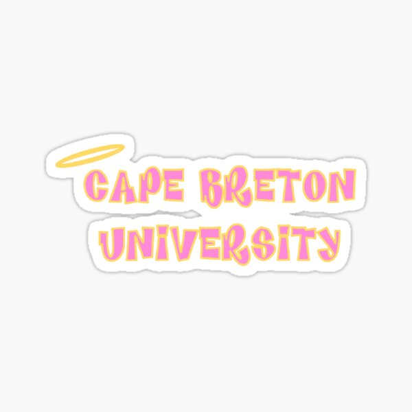 CAPE BRETON UNIVERSITY BRATZ Sticker