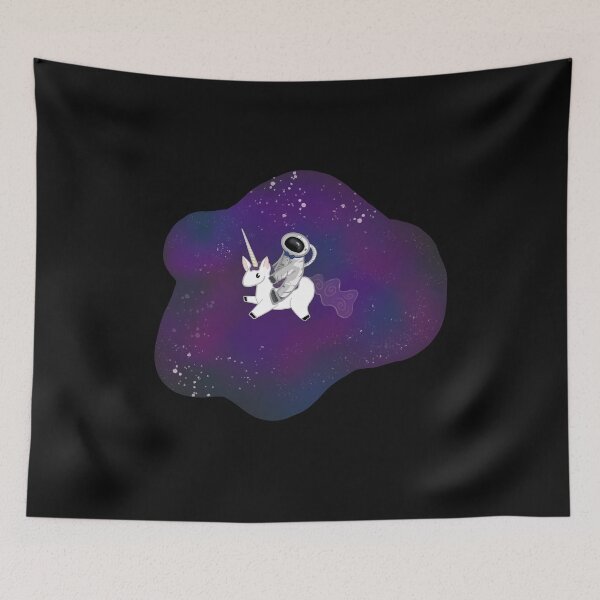 Item preview, Astronaut Riding A Unicorn designed and sold by rachelleybell.