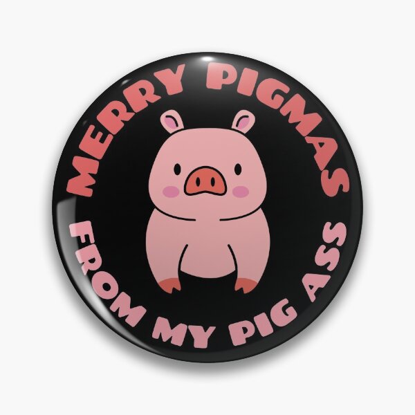 Item preview, Merry Pigmas From My Pig Ass Funny Christmas Cute designed and sold by jacks-tees.