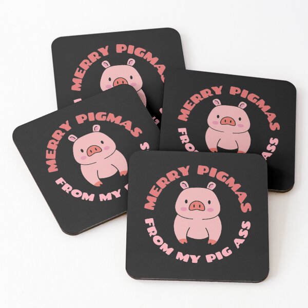 Item preview, Merry Pigmas From My Pig Ass Funny Christmas Cute designed and sold by jacks-tees.