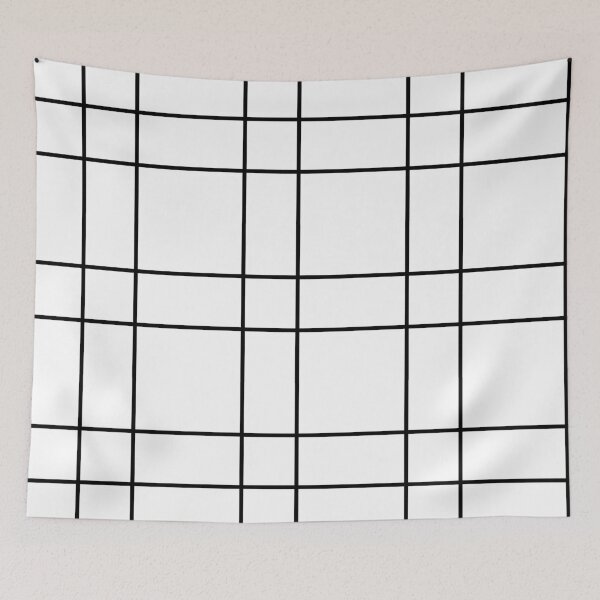Item preview, Tic Tac Toe Dimensions pattern- white version designed and sold by Greenwood2112.