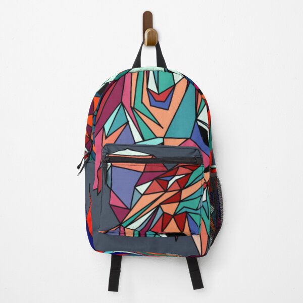 Item preview, colorful geometric lion head designed and sold by AnthonyVdV.