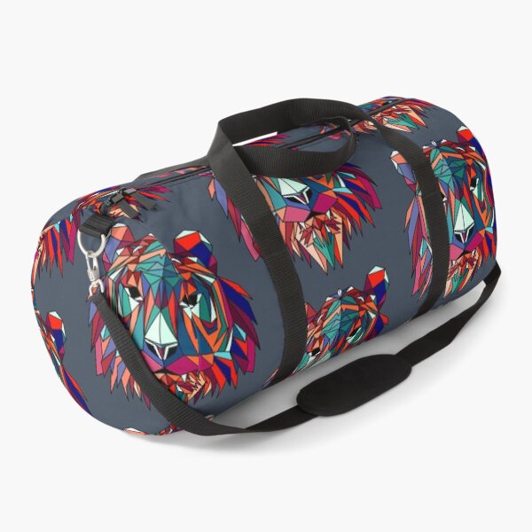 Item preview, colorful geometric lion head designed and sold by AnthonyVdV.