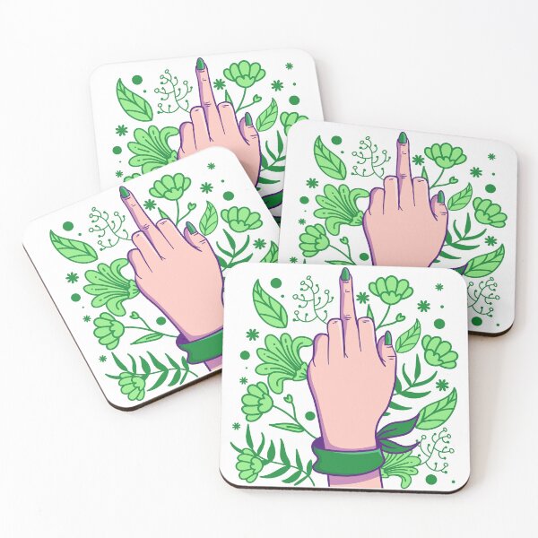 Item preview, floral fuck you symbol designed and sold by hacksolutions.