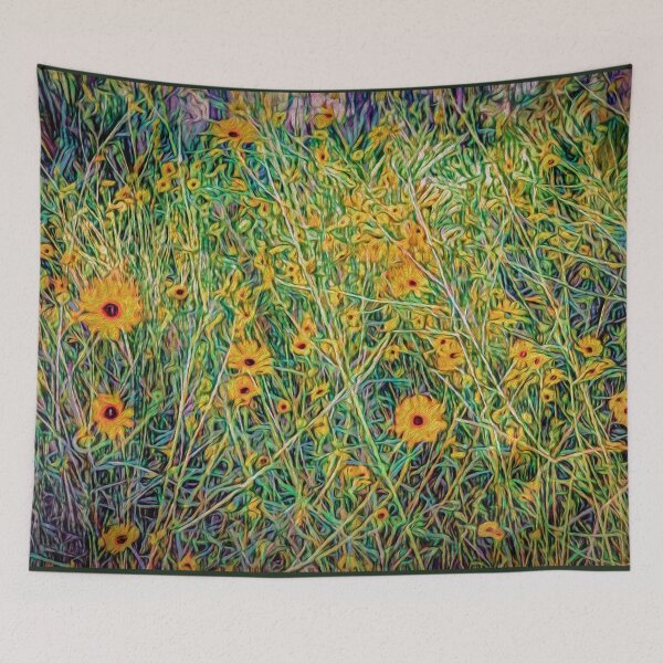 Item preview, Fall Swamp Sunflowers Showing Their Brilliant Colors In The Sun designed and sold by AlanPhotoArt.