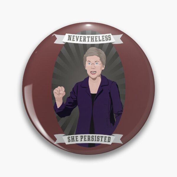 Item preview, Nevertheless: Elizabeth Warren designed and sold by PrettySickArt.