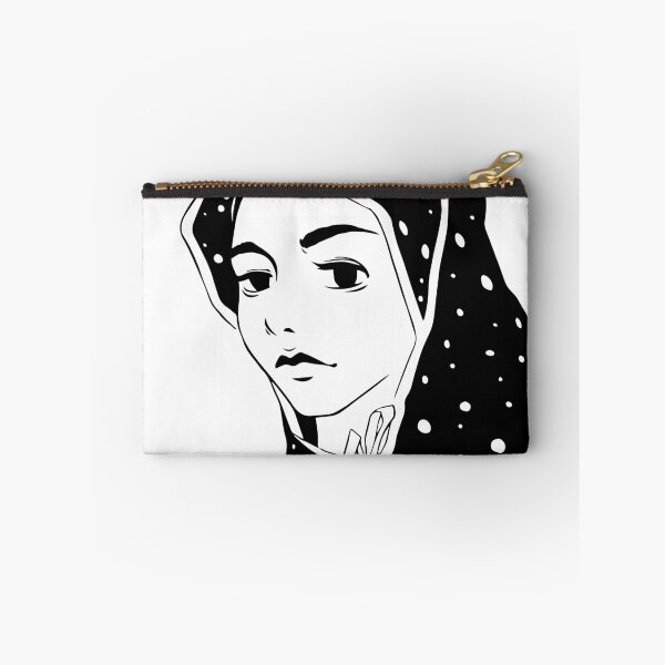 Item preview, Illustration portrait of woman with hood in high contrast designed and sold by inker20.