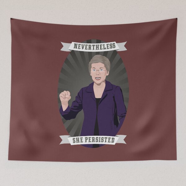 Item preview, Nevertheless: Elizabeth Warren designed and sold by PrettySickArt.
