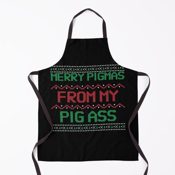 Item preview, Merry Pigmas From My Pig Ass Funny Christmas Ugly Sweater designed and sold by jacks-tees.