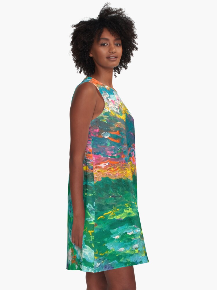 Alternate view of Monet’s Dream A-Line Dress
