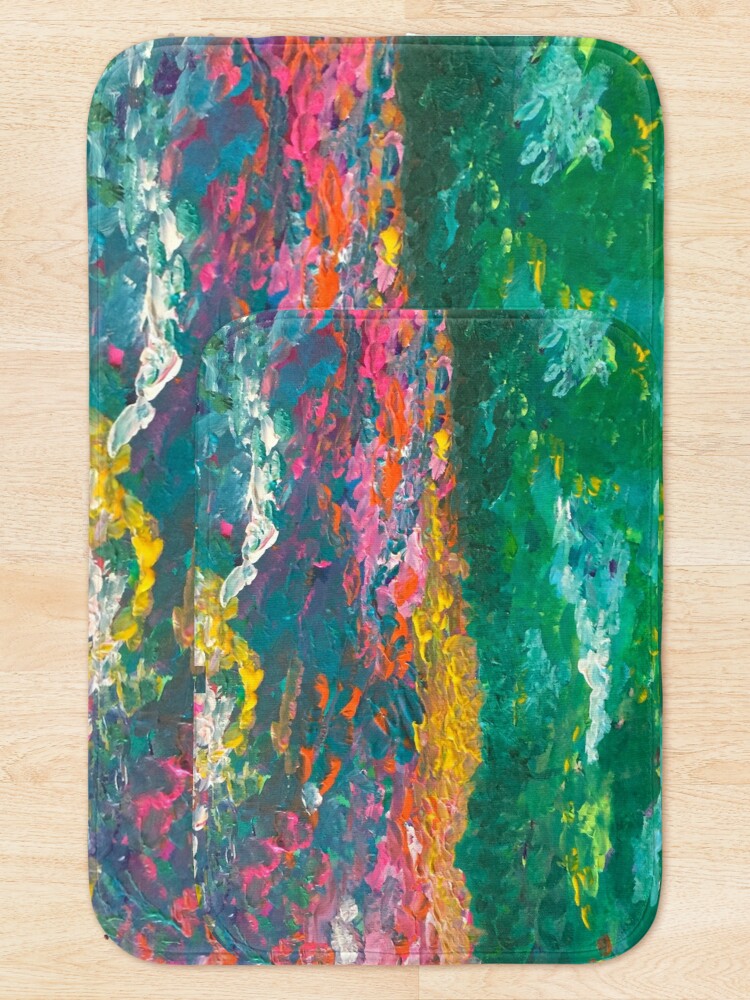 Alternate view of Monet’s Dream Bath Mat