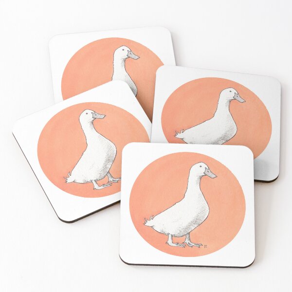 Item preview, Inktober 2020: Duck designed and sold by Pamela Sommer.